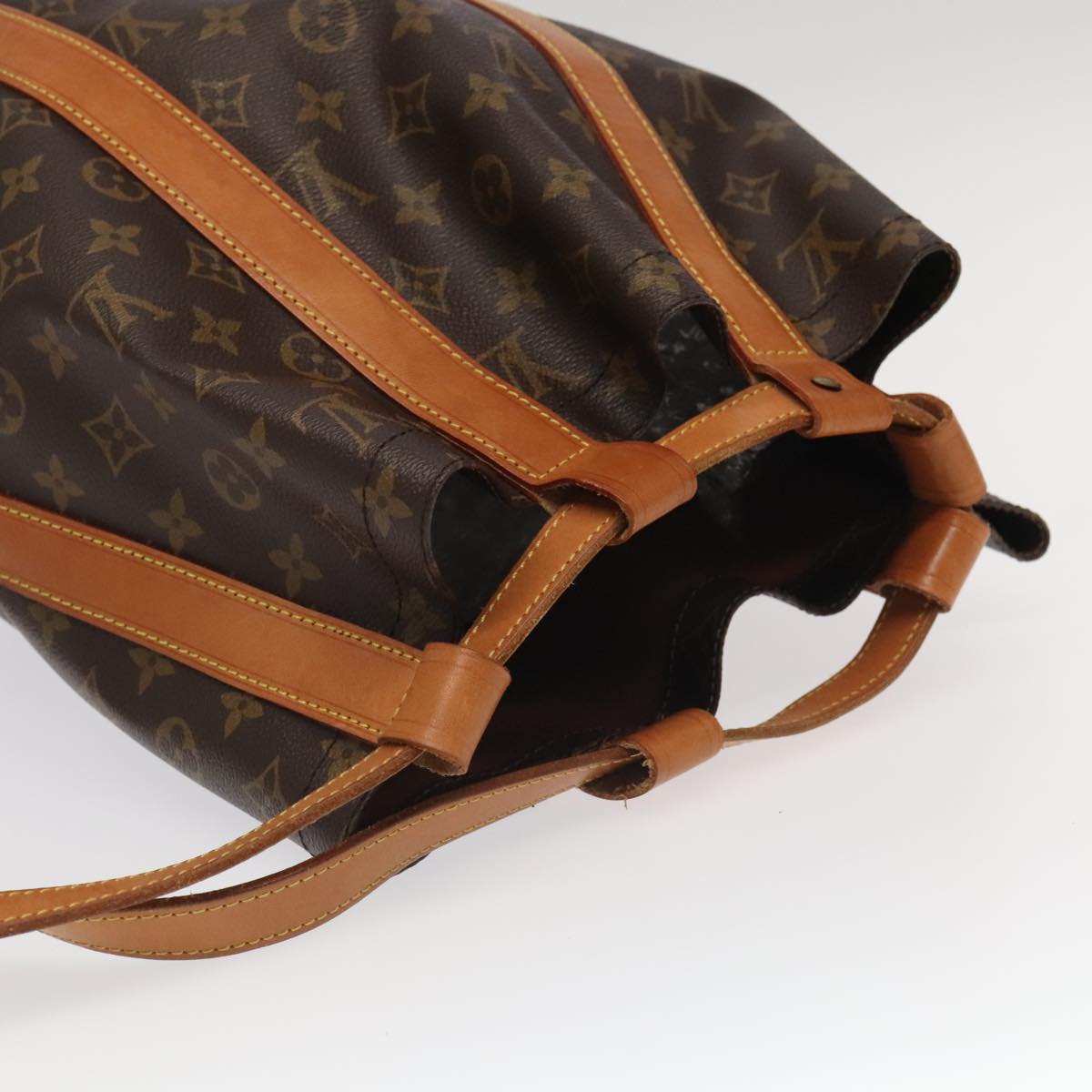 Louis Vuitton Randonnée Brown Canvas Shoulder Bag