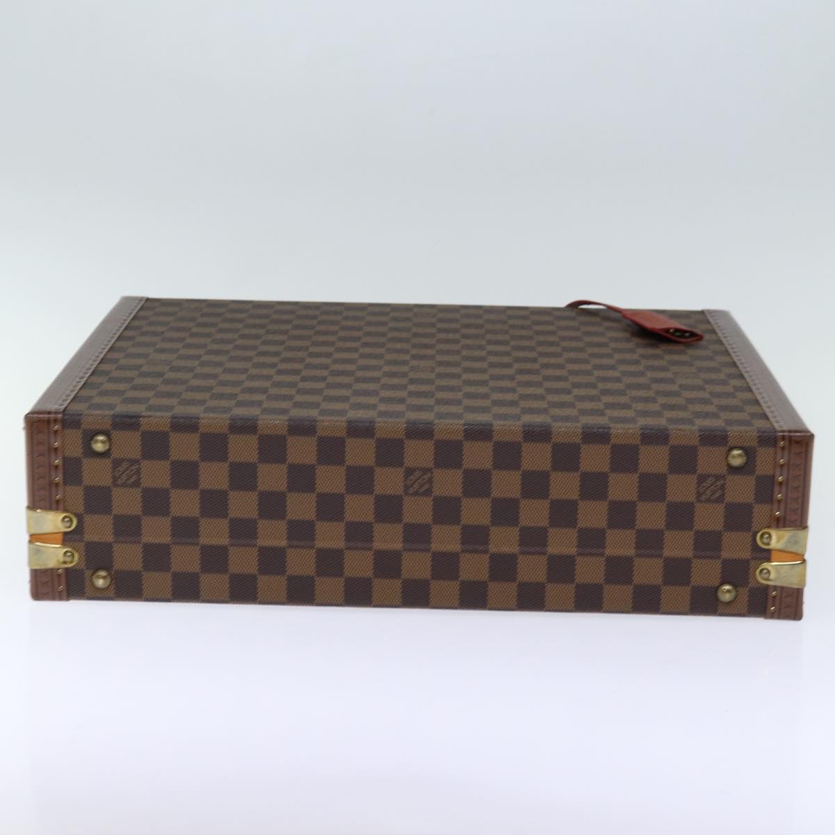 Louis Vuitton Attache Case Brown Canvas Travel Bag