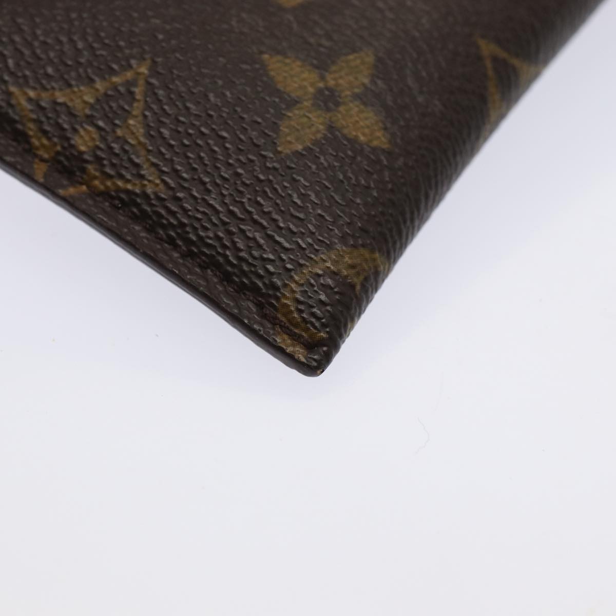 Louis Vuitton Glasses Case Brown Canvas Wallet