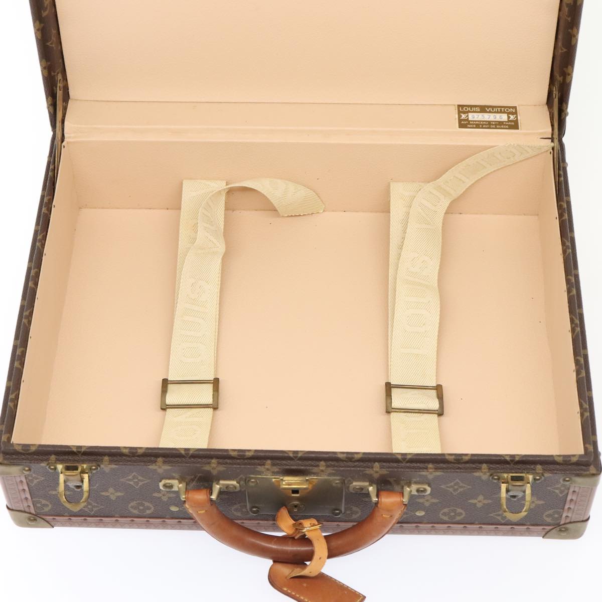 Louis Vuitton Cotteville Brown Canvas Travel Bag