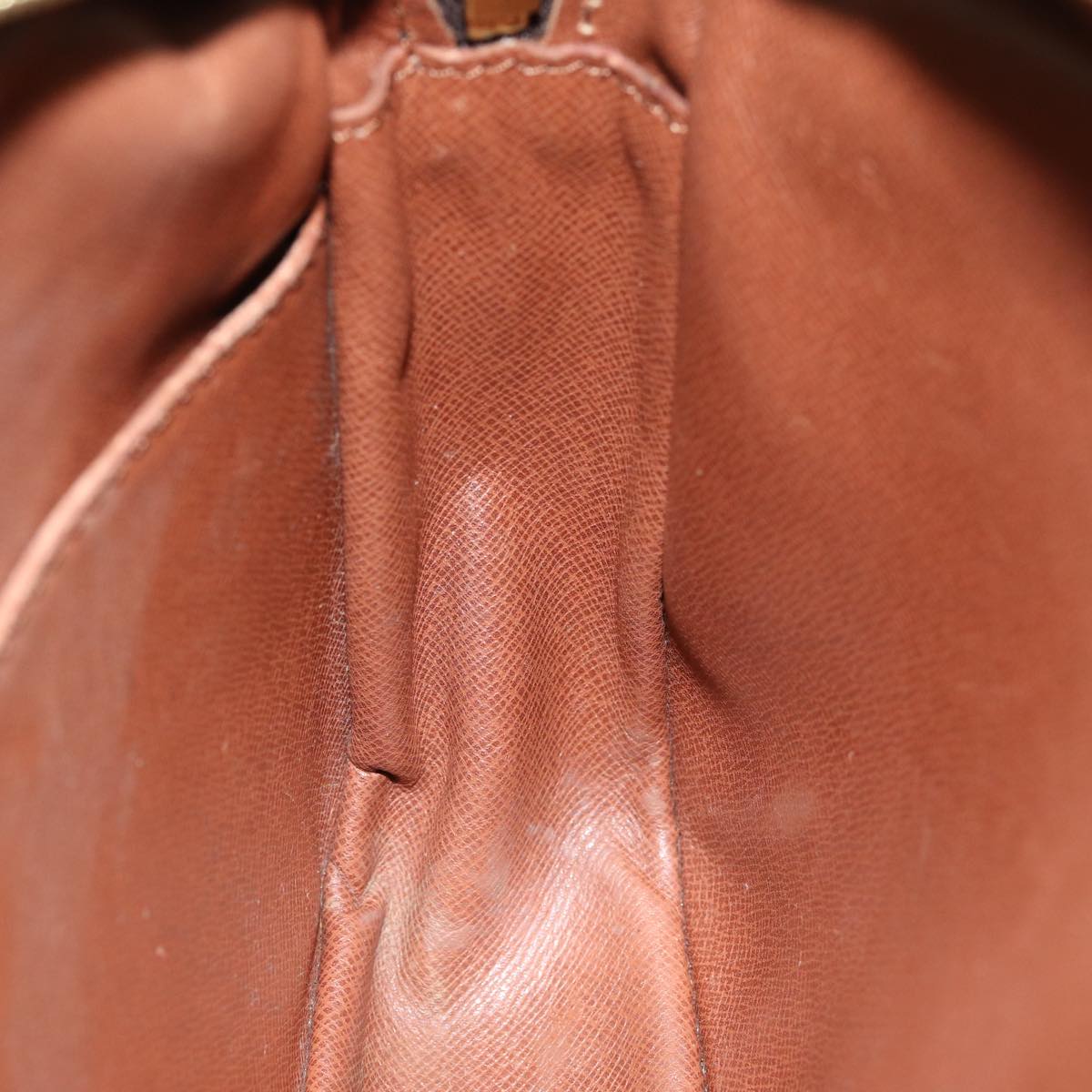 Louis Vuitton Compiegne 28 Brown Canvas Clutch Bag