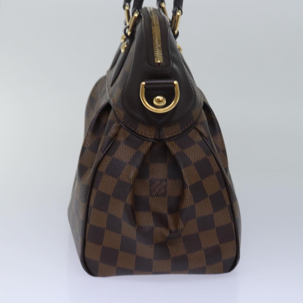Louis Vuitton Trevi Brown Canvas Handbag