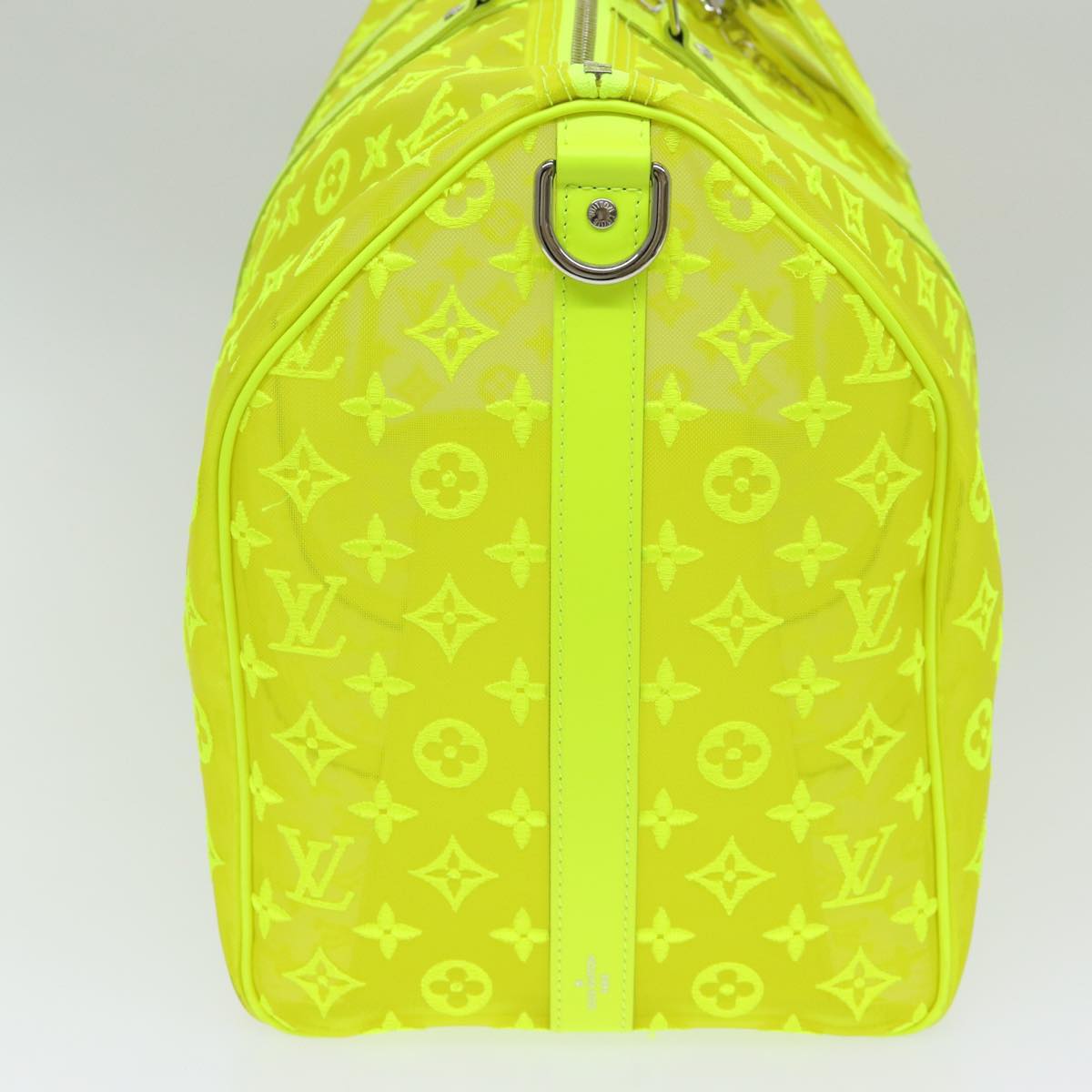 Louis Vuitton Keepall Bandouliere 50 Yellow Canvas Travel Bag
