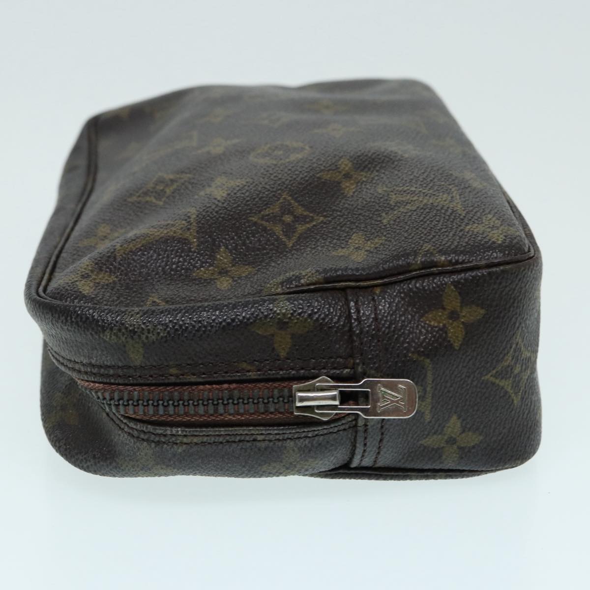 Louis Vuitton Trousse De Toilette Brown Canvas Clutch Bag
