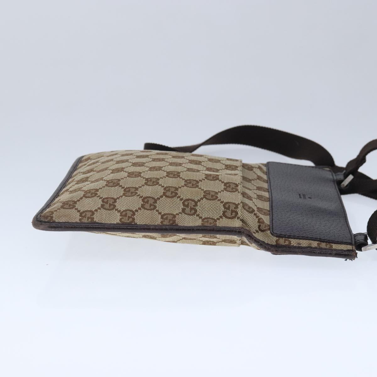 Gucci Gg Canvas Brown Canvas Shoulder Bag