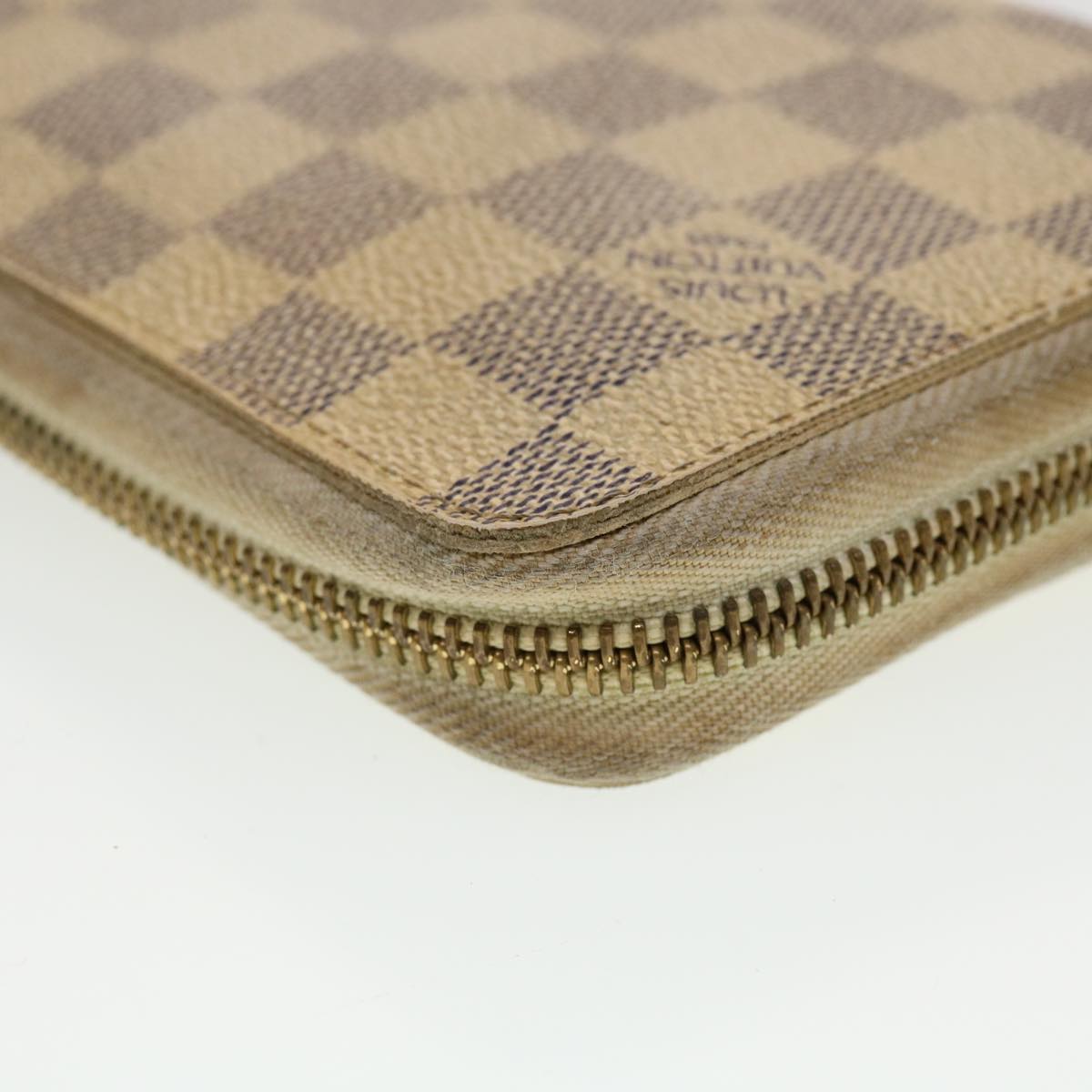 Louis Vuitton Zippy Organizer White Canvas Wallet