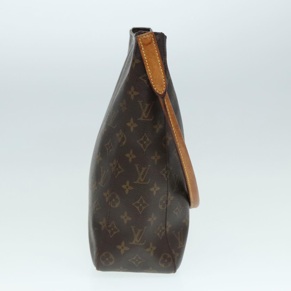 Louis Vuitton Looping Brown Canvas Shoulder Bag