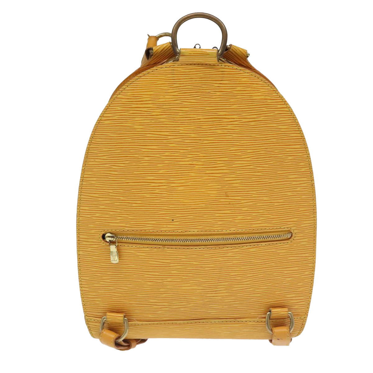 Louis Vuitton Mabillon Yellow Leather Backpack Bag