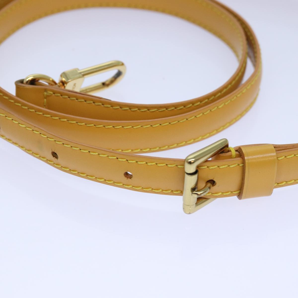 Louis Vuitton Shoulder Strap Camel Leather Bag Jewelry