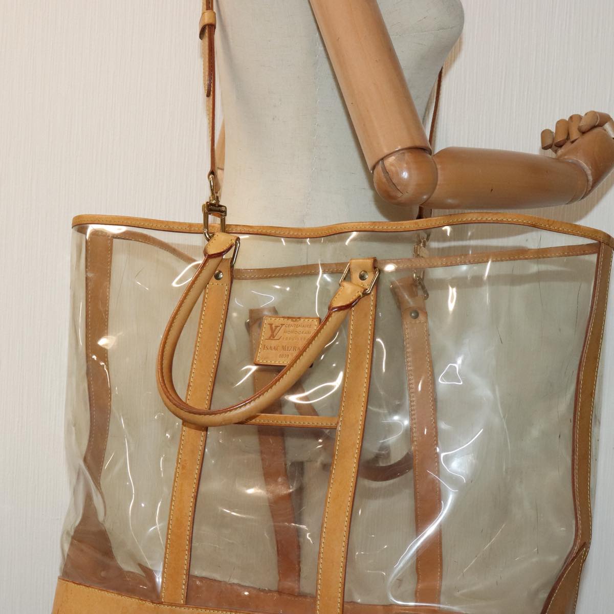 Louis Vuitton Isaac Mizrahi Transparent Vinyl Tote Bag