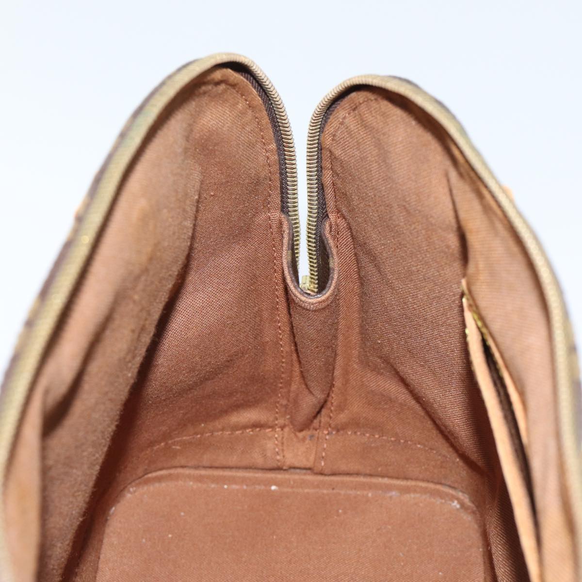 Louis Vuitton Alma Brown Canvas Handbag