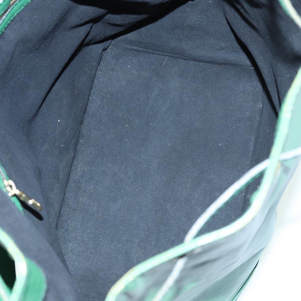 Louis Vuitton Noe Green Leather Shoulder Bag