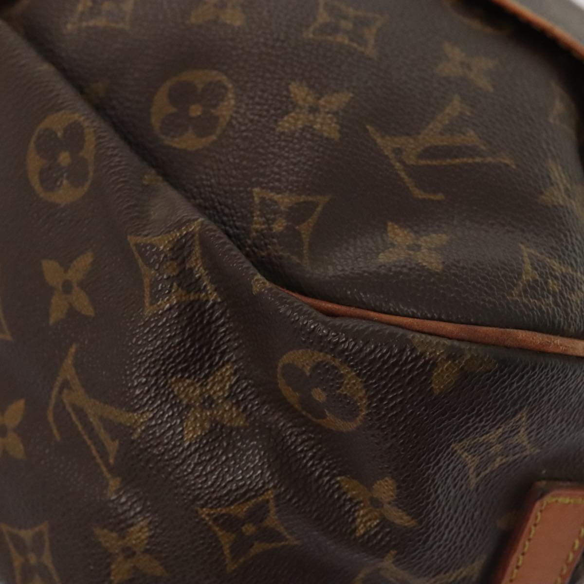 Louis Vuitton Saumur 35 Brown Canvas Shoulder Bag