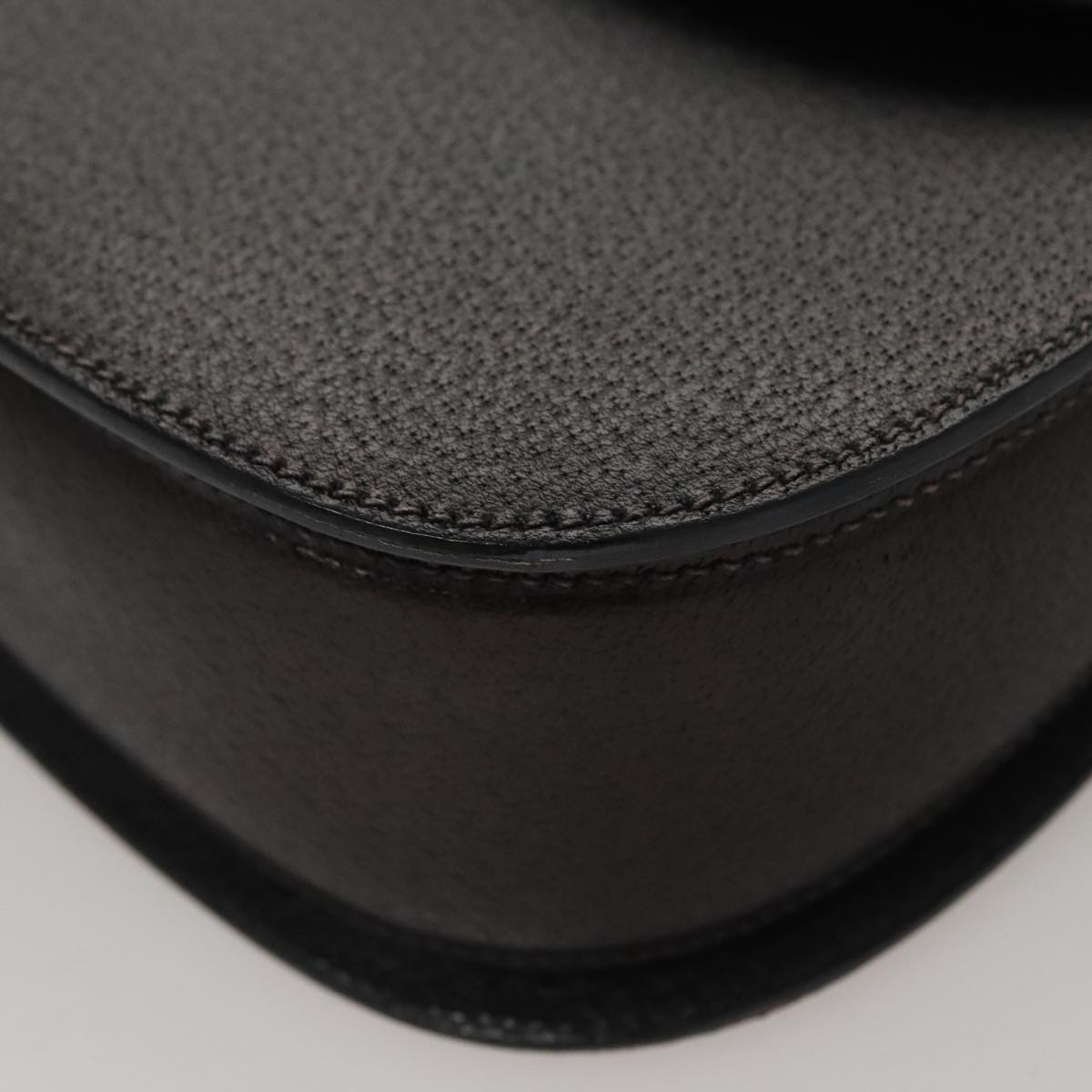 Gucci Bamboo Black Leather Handbag