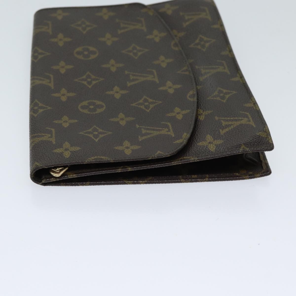 Louis Vuitton Pochette Rabat Brown Canvas Clutch Bag