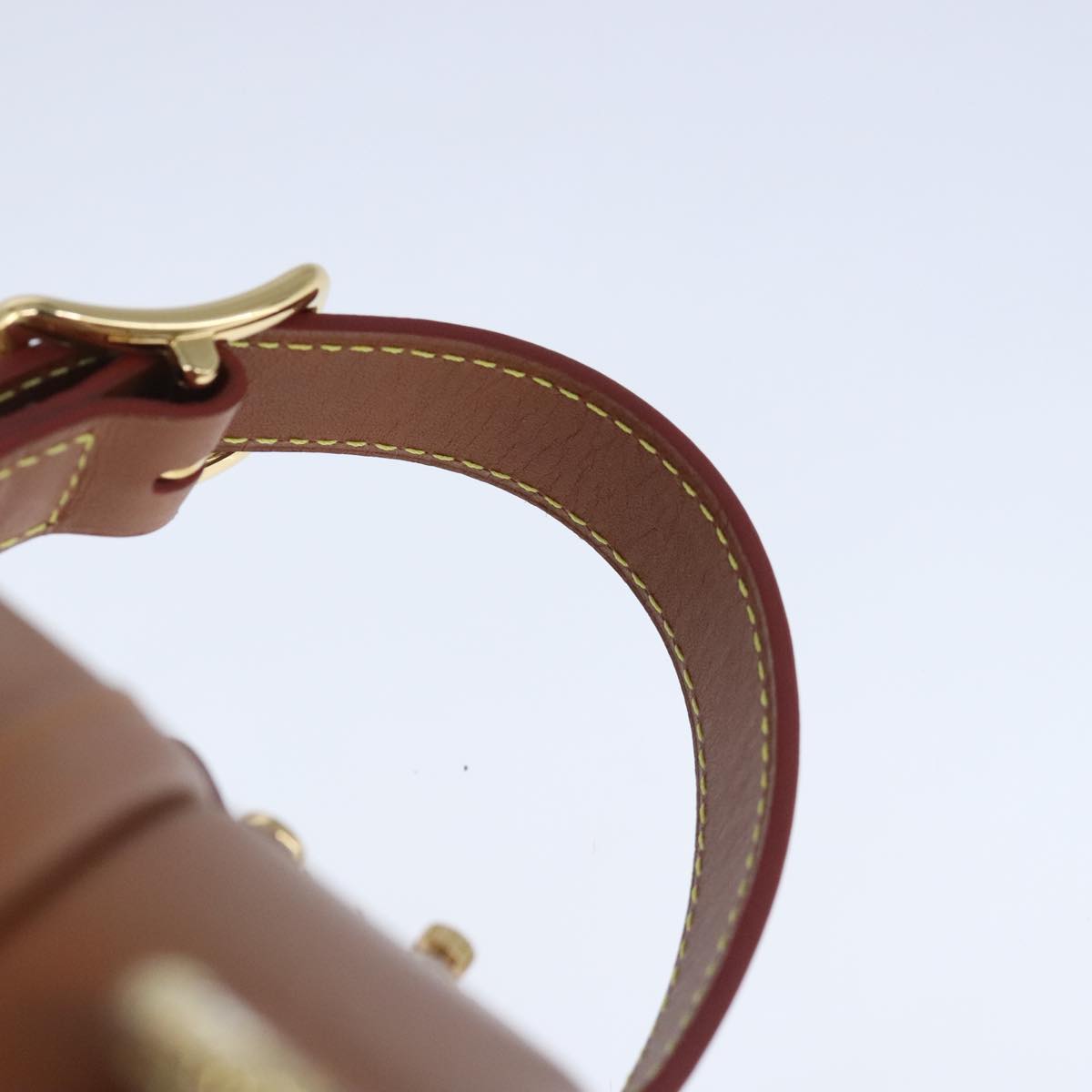 Louis Vuitton Petite Boite Chapeau Brown Leather Shoulder Bag