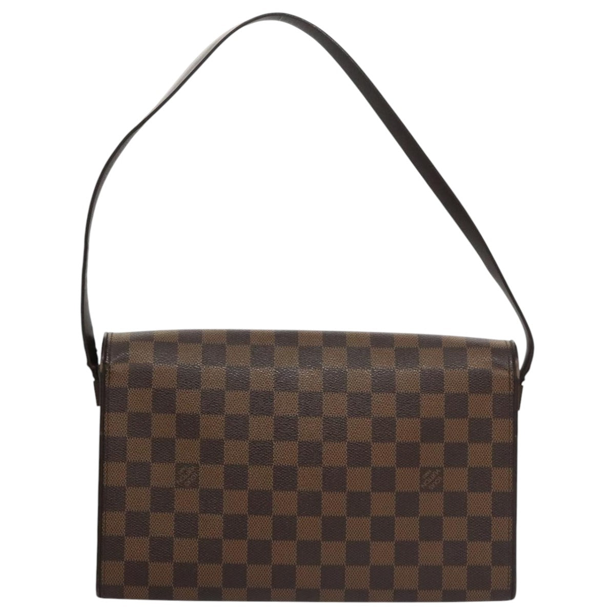 Louis Vuitton Tribeca Brown Canvas Shoulder Bag