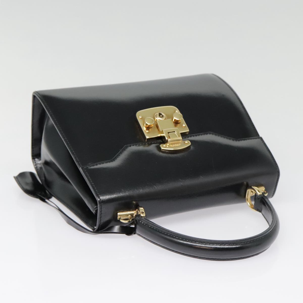 Gucci Lady Lock Black Leather Handbag
