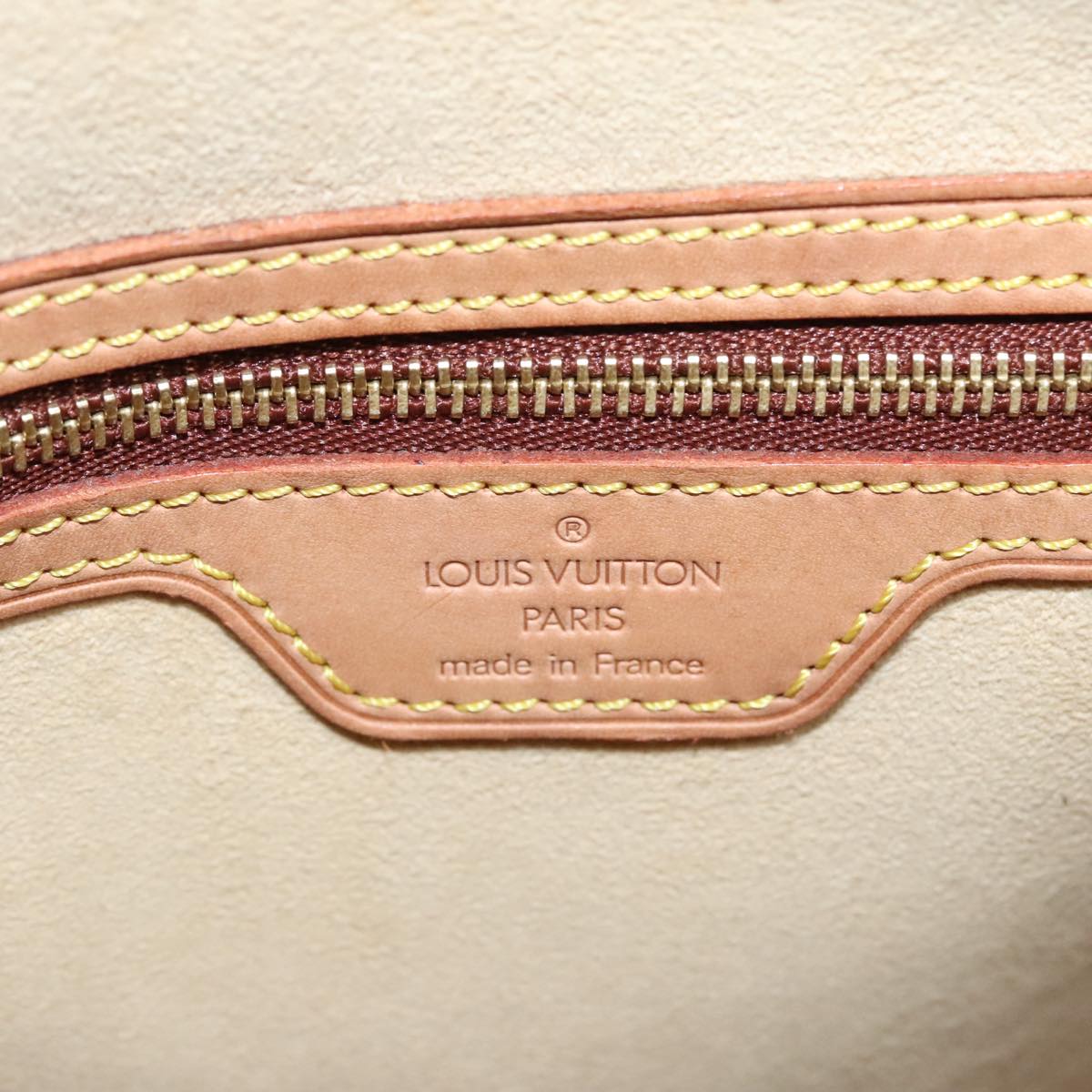 Louis Vuitton Looping Brown Canvas Shoulder Bag