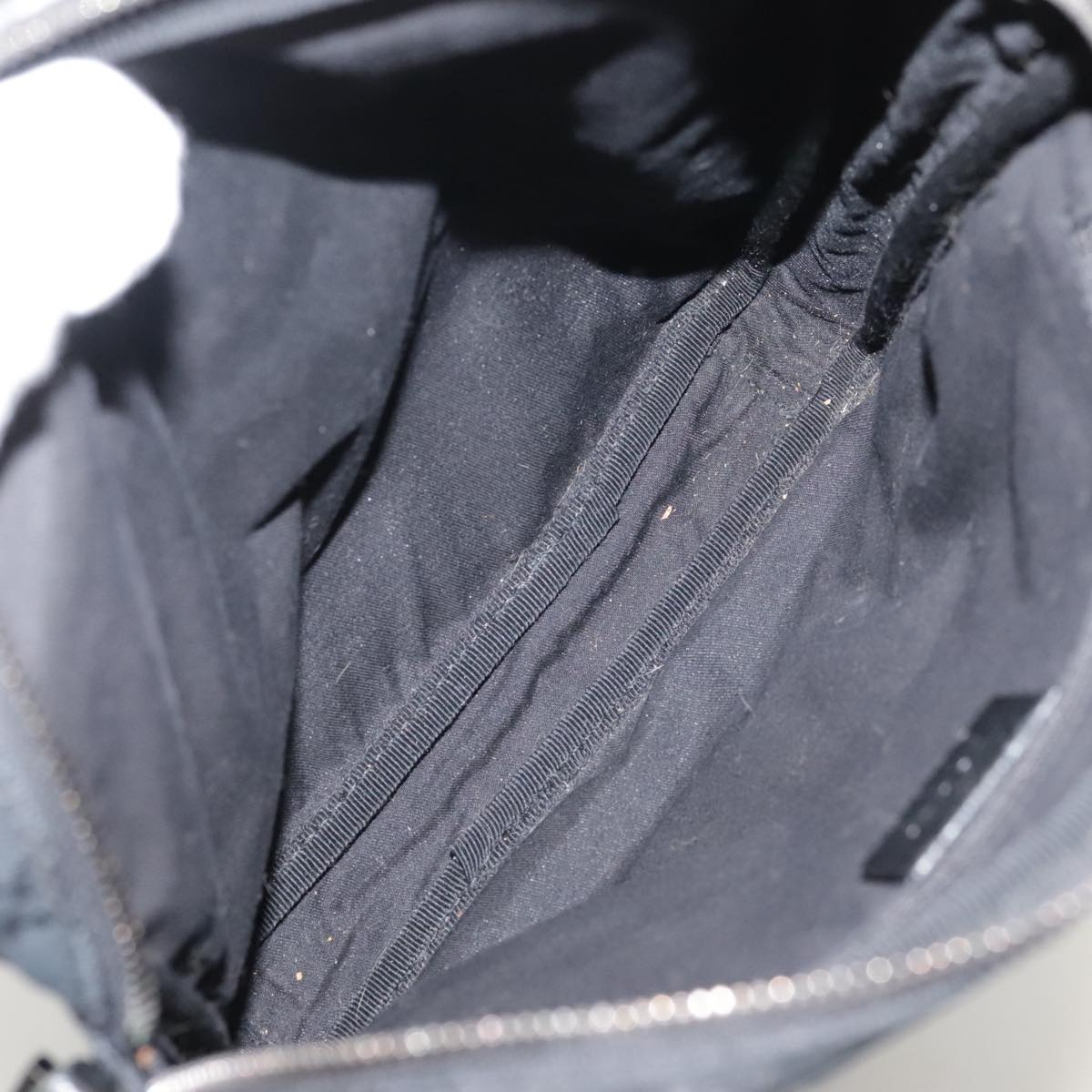 Gucci Black Canvas Shoulder Bag
