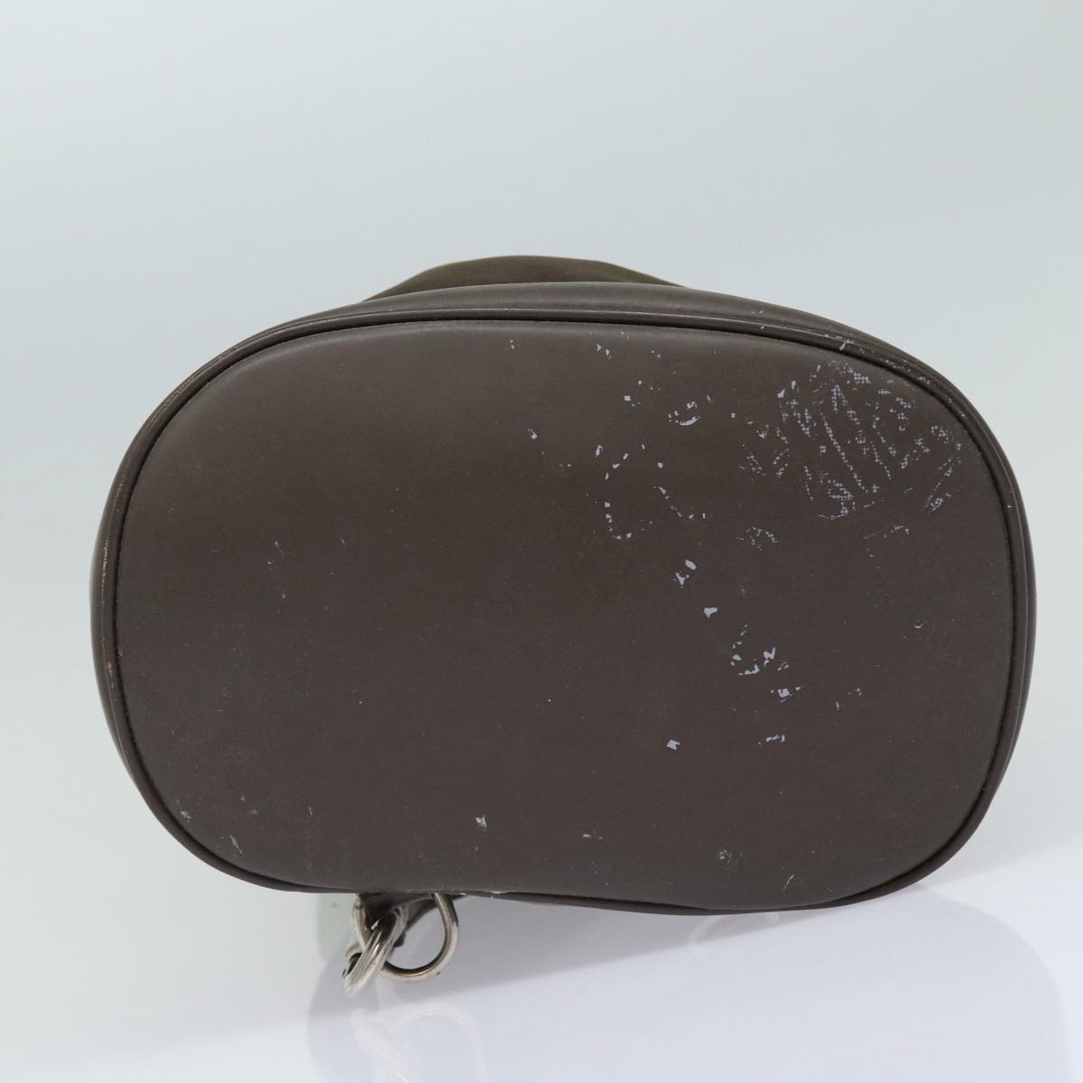 Gucci Bamboo Brown Synthetic Backpack Bag