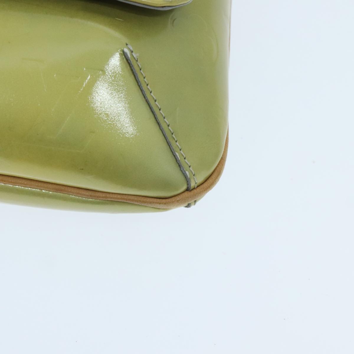 Louis Vuitton Thompson Street Green Patent Leather Shoulder Bag