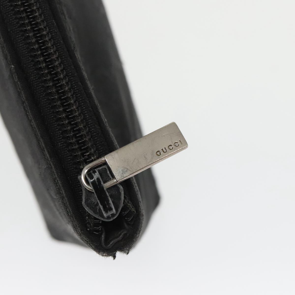 Gucci Black Canvas Clutch Bag