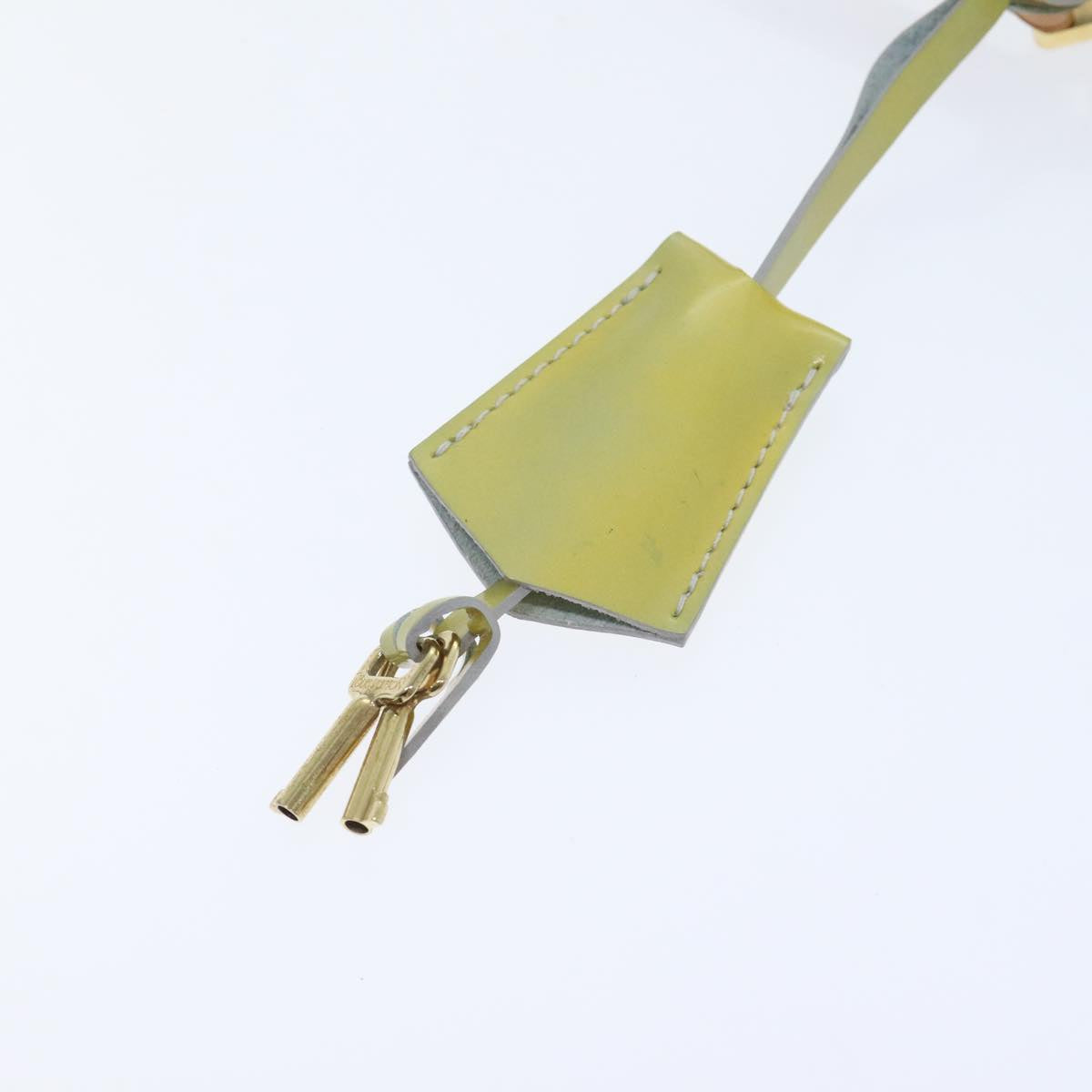 Louis Vuitton Spring Street Yellow Patent Leather Handbag
