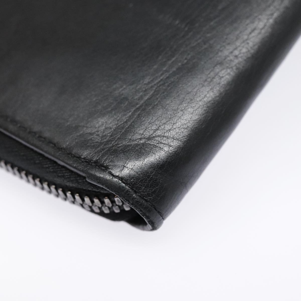 Louis Vuitton Zippy Wallet Vertical Black Leather Wallet
