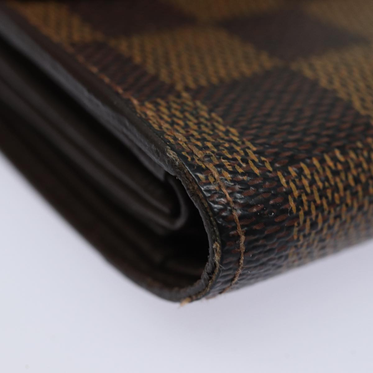 Louis Vuitton Alexandra Brown Canvas Wallet