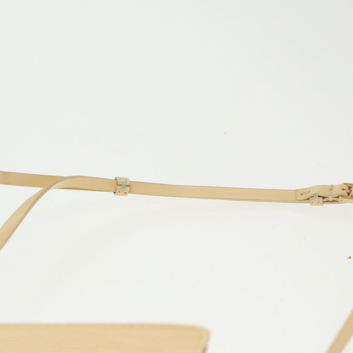 Louis Vuitton Beige Leather Shoulder Bag