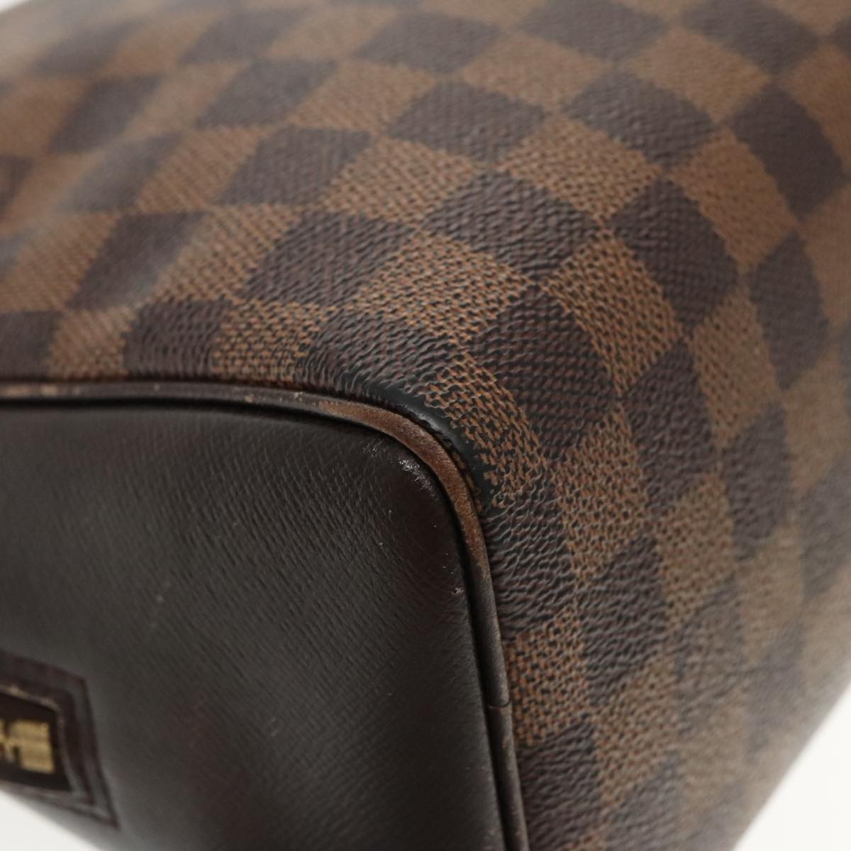 Louis Vuitton Brera Brown Canvas Handbag