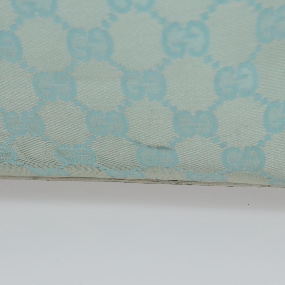 Gucci Gg Canvas Blue Canvas Tote Bag