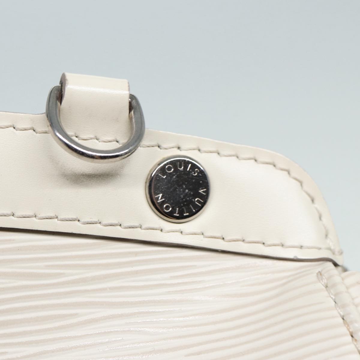 Louis Vuitton Blair White Leather Handbag