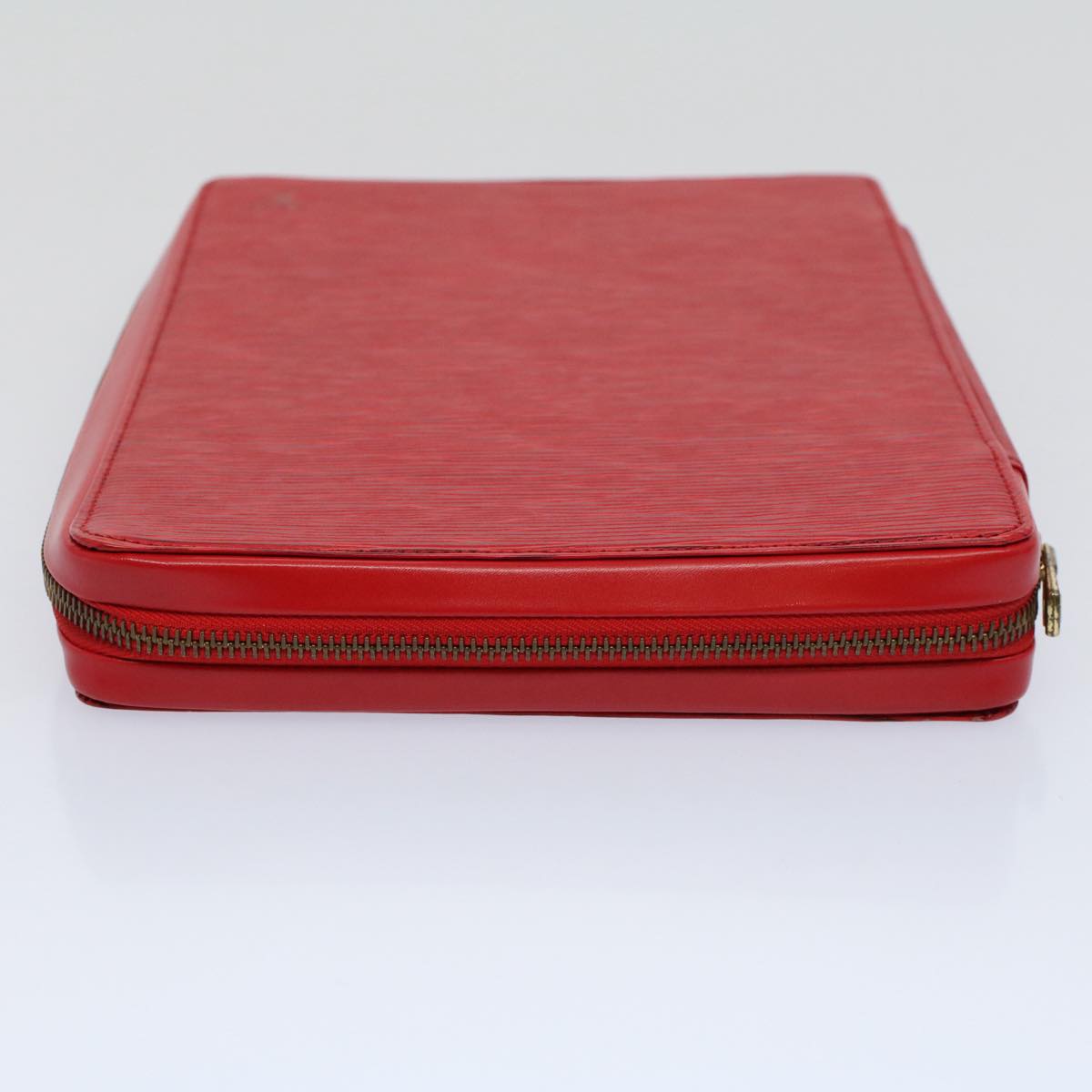 Louis Vuitton Agenda Cover Red Leather Wallet