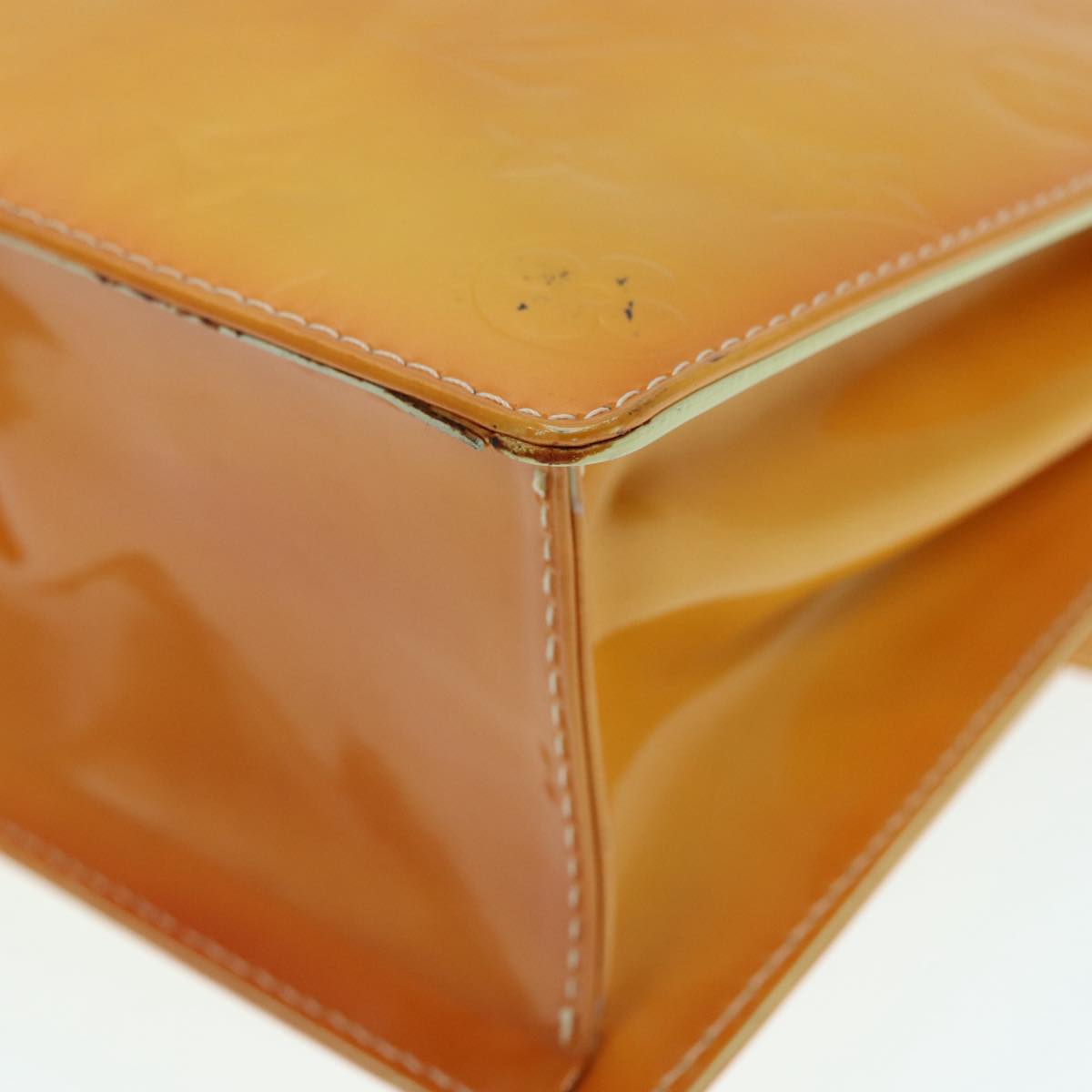 Louis Vuitton Spring Street Yellow Patent Leather Handbag