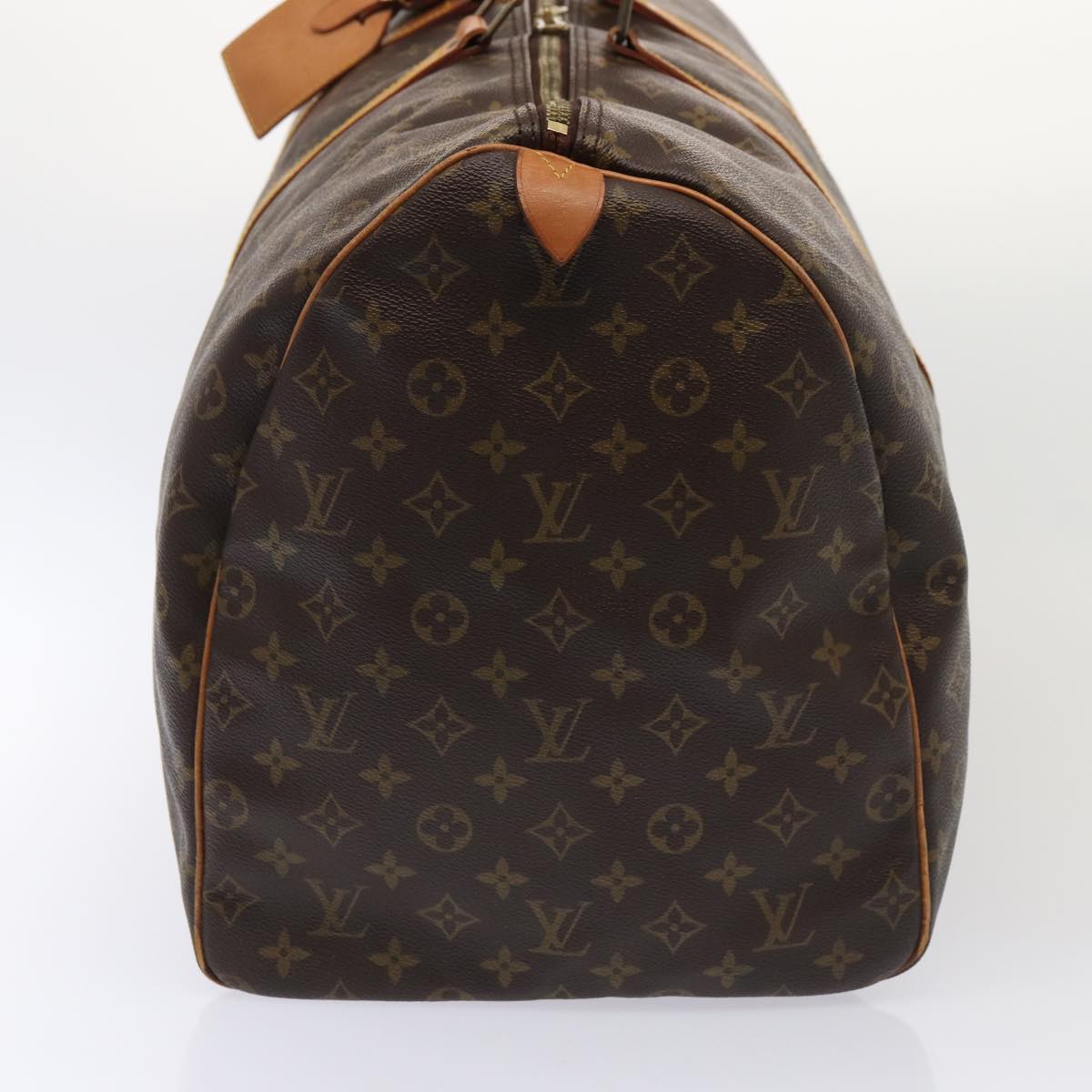 Louis Vuitton Keepall 60 Brown Canvas Travel Bag