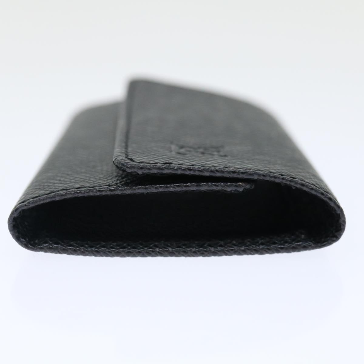 Louis Vuitton 6 Key Holder Black Leather Wallet