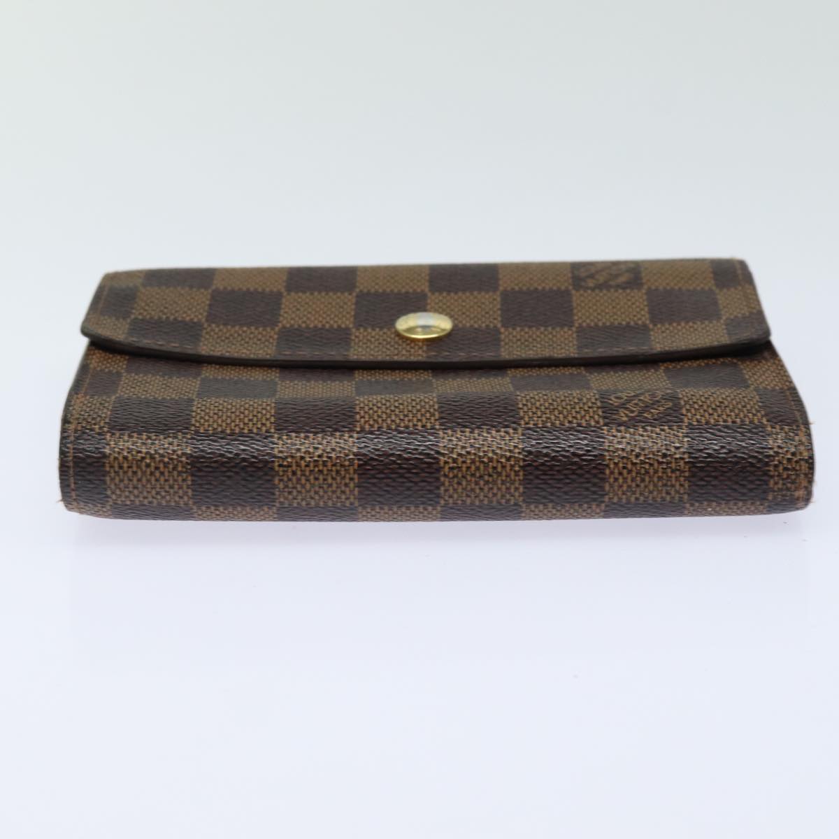 Louis Vuitton Alexandra Brown Canvas Wallet