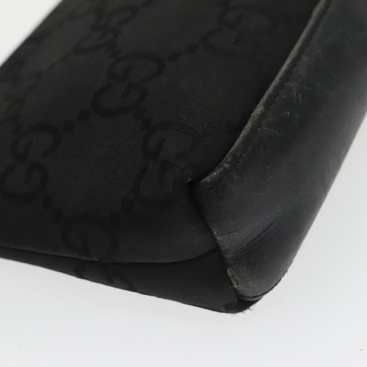 Gucci Black Canvas Clutch Bag