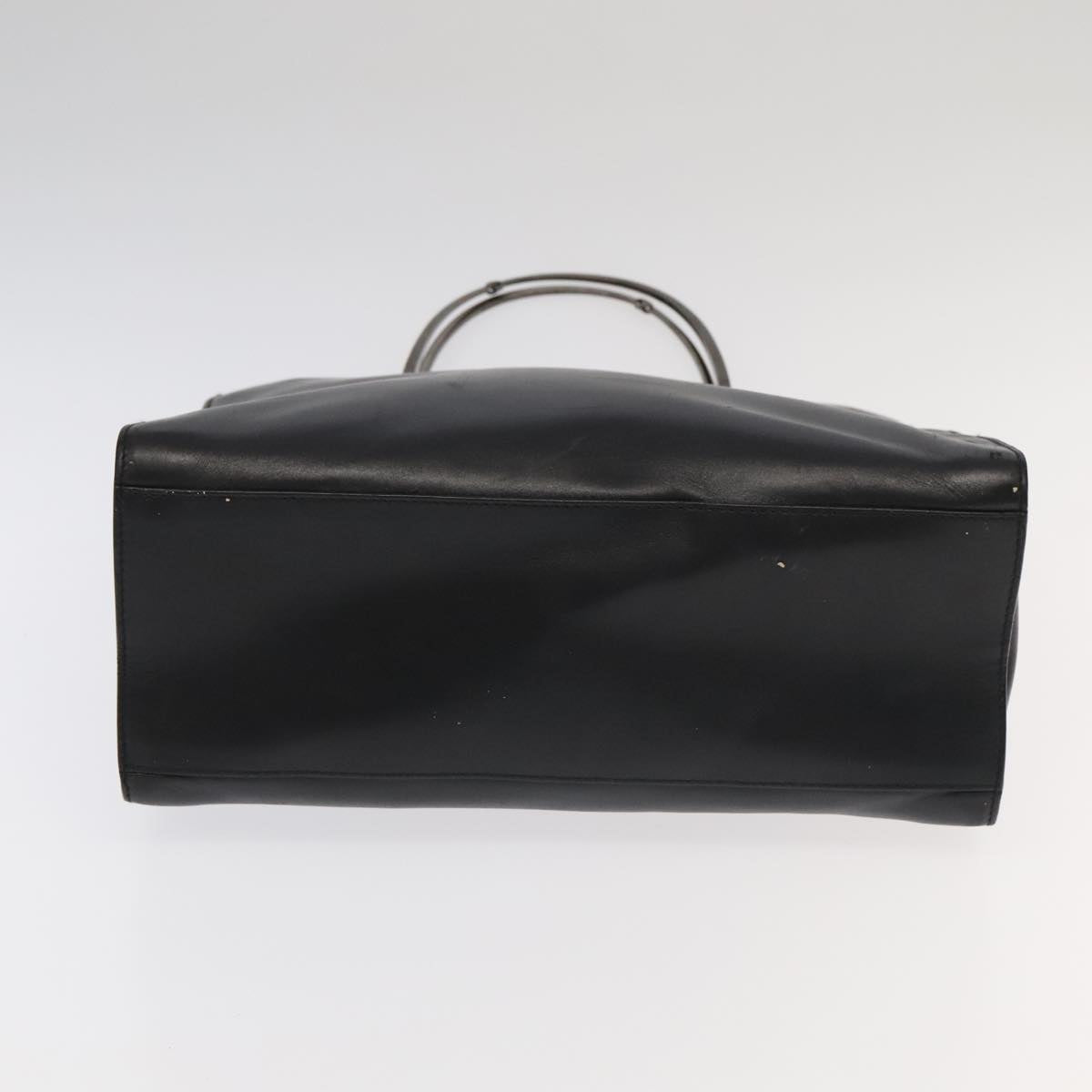Gucci Black Leather Tote Bag