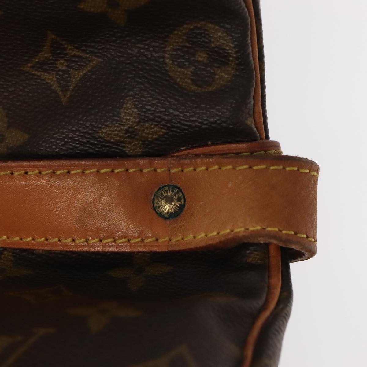 Louis Vuitton Saumur 35 Brown Canvas Shoulder Bag
