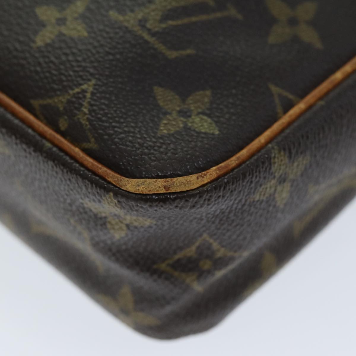 Louis Vuitton Trousse De Toilette Brown Canvas Clutch Bag