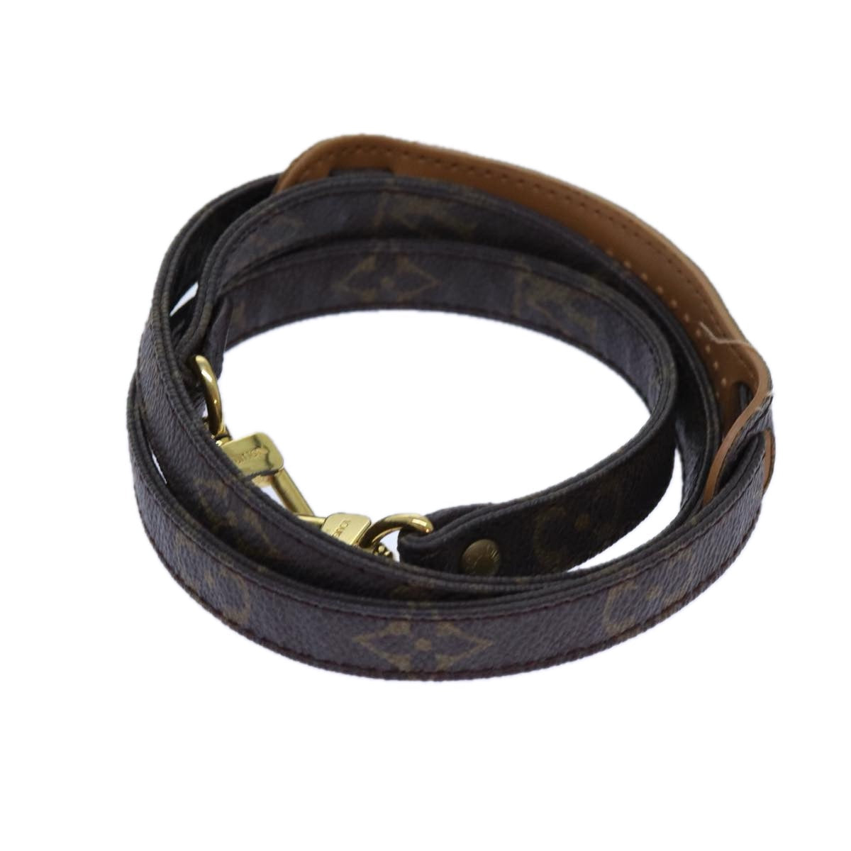 Louis Vuitton Bandoulière De Sac Brown Canvas Bag Jewelry