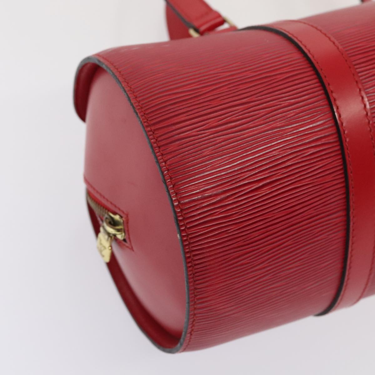 Louis Vuitton Soufflot Red Leather Handbag