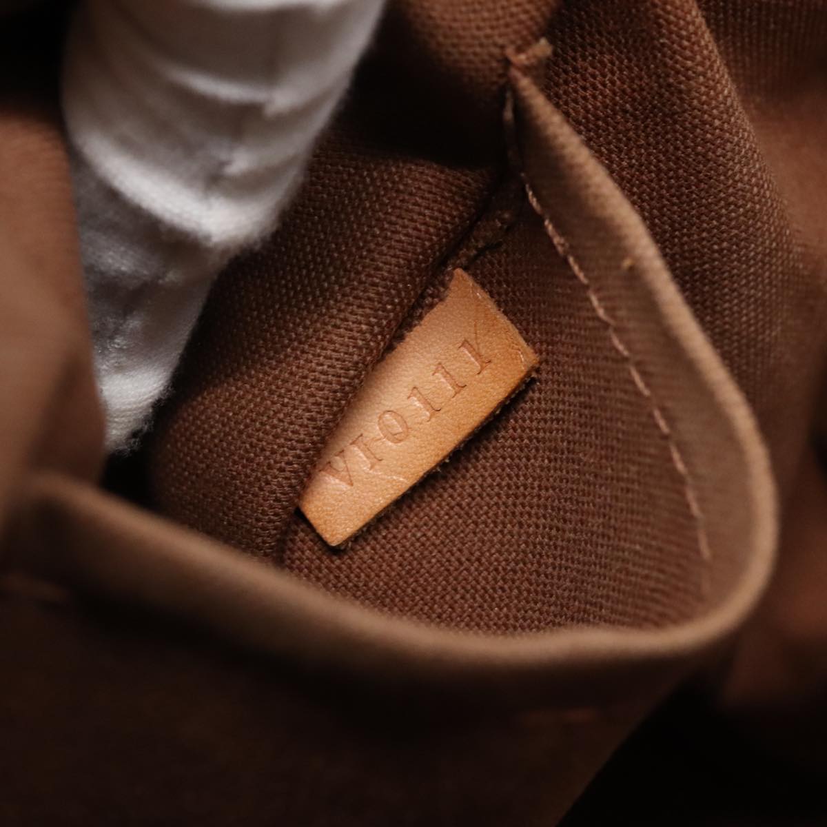 Louis Vuitton Tivoli Brown Canvas Handbag