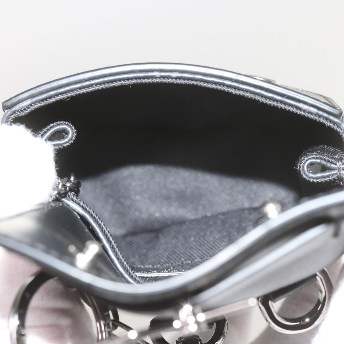 Louis Vuitton Steamer Black Canvas Clutch Bag