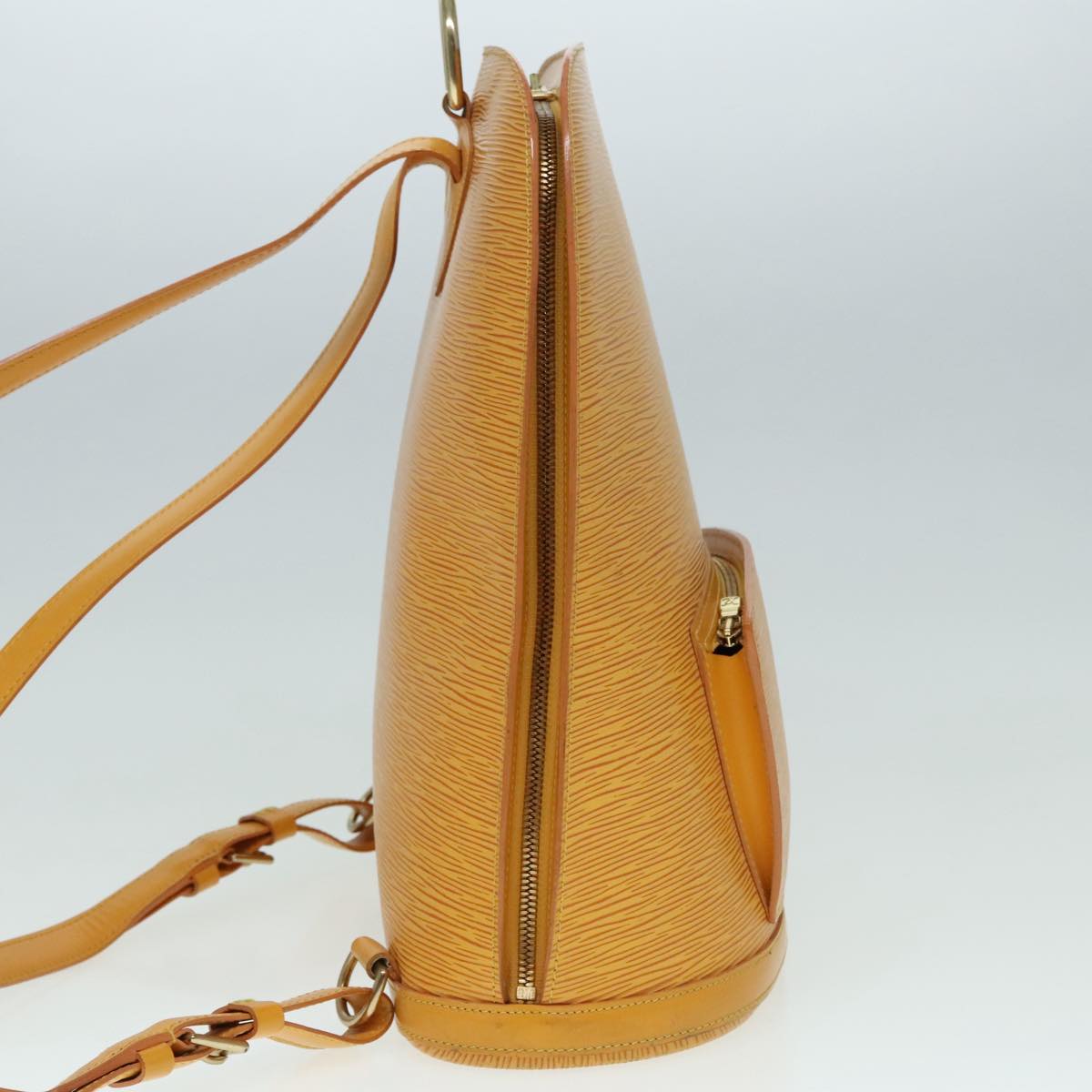Louis Vuitton Gobelins Yellow Leather Backpack Bag
