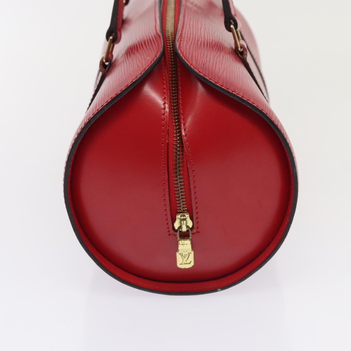 Louis Vuitton Soufflot Red Leather Handbag