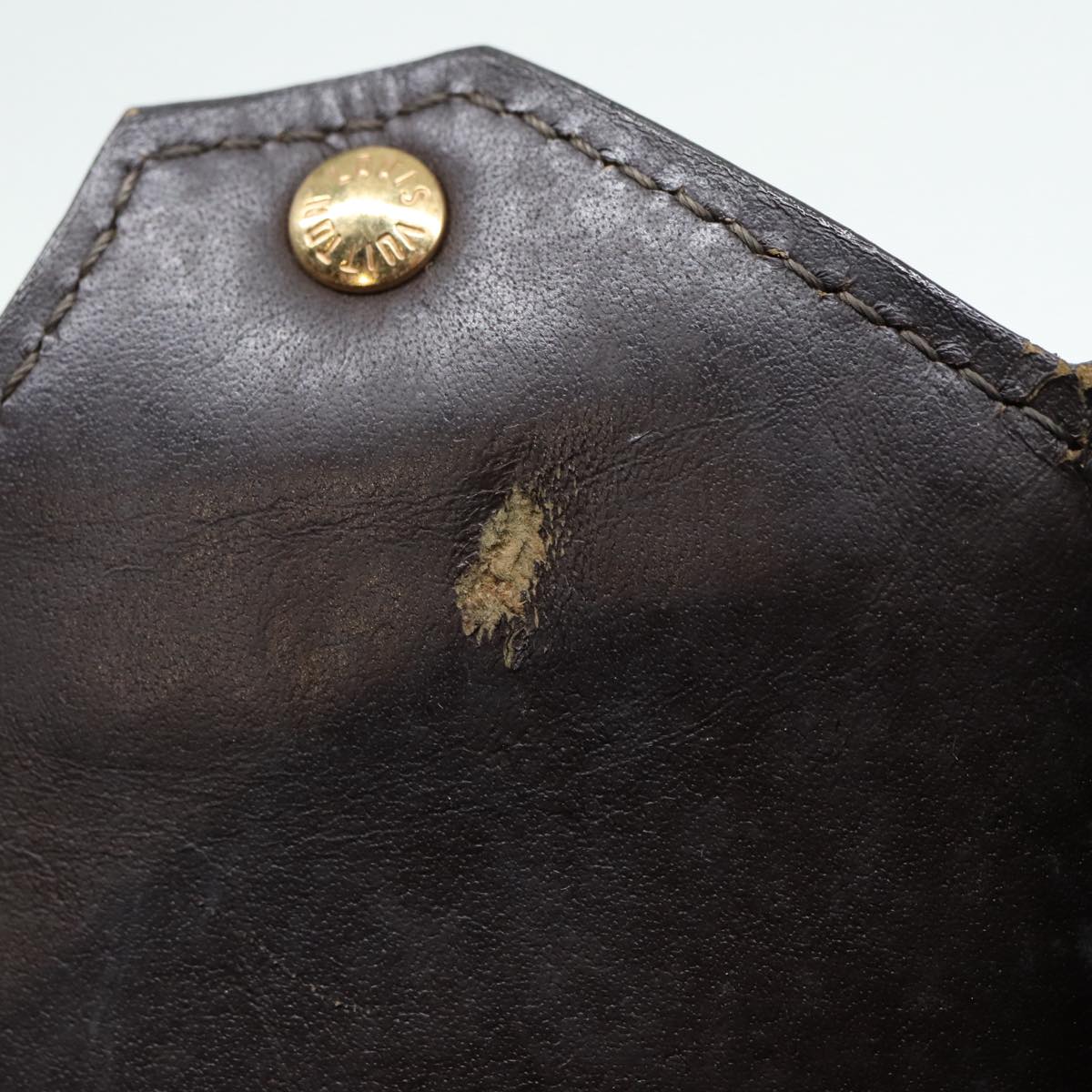 Louis Vuitton Suck Polosion Khaki Canvas Handbag